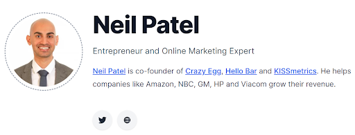 Neil Patel Bio